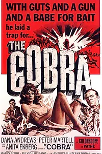 Главный постер фильма «Кобра (1967)»