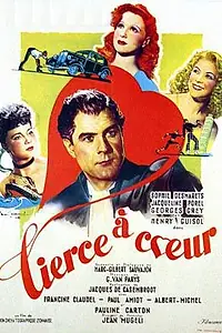 Главный постер фильма «Tierce à coeur (1947)»