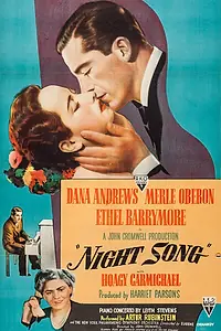 Главный постер фильма «Ночная песня (1947)»