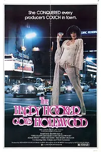 Постер к фильму «Счастливая проститутка едет в Голливуд (1980)»