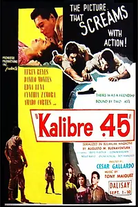 Главный постер фильма «Kalibre .45 (1957)»