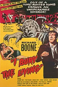 Главный постер фильма «Я хороню живого (1958)»
