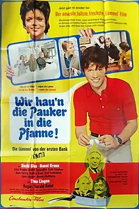 Постер к фильму «Wir haun die Pauker in die Pfanne - Die Lümmel von der ersten Bank, V. Teil (1970)»