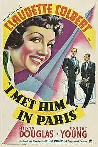 Главный постер фильма «Я встретила его в Париже (1937)»