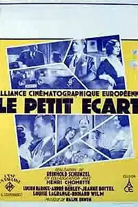 Главный постер фильма «Le petit écart (1932)»
