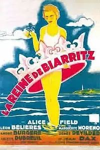 Главный постер фильма «La reine de Biarritz (1934)»