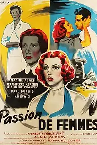Главный постер фильма «Passion de femmes (1955)»