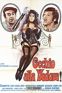Главный постер фильма «Посмотрите на вдову! (1975)»