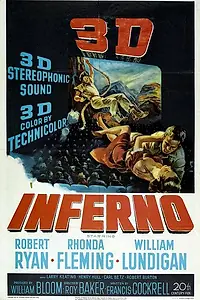 Главный постер фильма «Инферно (1953)»