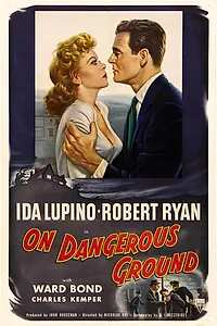 Постер к фильму «На опасной земле (1951)»