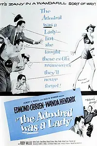 Главный постер фильма «Адмирал был Леди (1950)»
