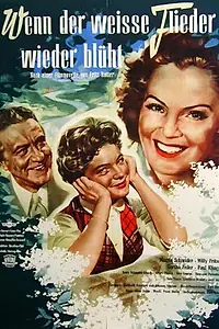 Главный постер фильма «Когда цветет белая сирень (1953)»