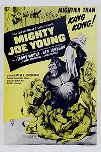 Главный постер фильма «Могучий Джо Янг (1949)»
