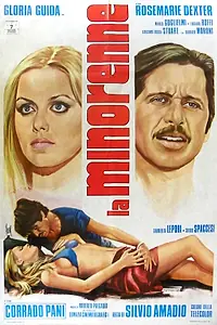 Главный постер фильма «Несовершеннолетняя (1974)»