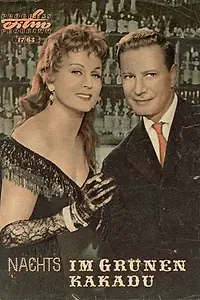 Главный постер фильма «Ночью в «Зеленом Какаду» (1957)»
