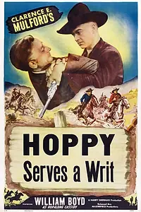 Главный постер фильма «Хоппи получает повестку в суд (1943)»