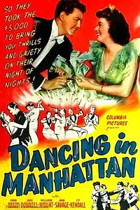Постер к фильму «Dancing in Manhattan (1944)»