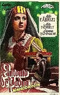Главный постер фильма «Антоний Падуанский (1949)»