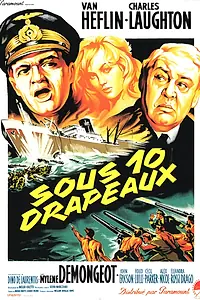 Постер к фильму «Под десятью флагами (1960)»