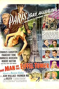 Главный постер фильма «Человек на Эйфелевой башне (1949)»