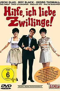 Главный постер фильма «Hilfe, ich liebe Zwillinge (1969)»