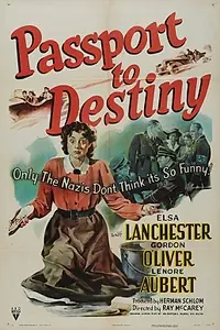 Главный постер фильма «Passport to Destiny (1944)»