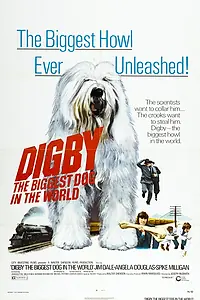 Главный постер фильма «Дигби, самый большой пес в мире (1973)»