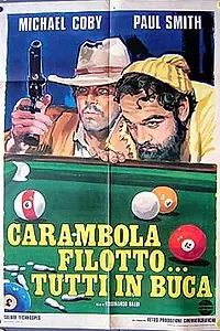 Главный постер фильма «Карамболь, философия... и правая луза (1975)»