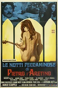 Постер к фильму «Грешные ночи Пьетро Аретино (1972)»