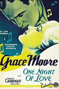 Постер к фильму «Одна ночь любви (1934)»