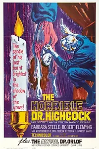 Главный постер фильма «Ужасный секрет доктора Хичкока (1962)»
