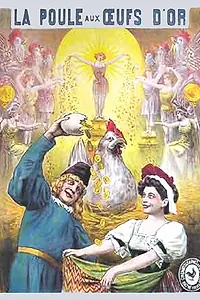 Главный постер фильма «Курица, несущая золотые яйца (1905)»