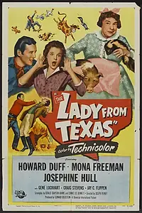 Главный постер фильма «The Lady from Texas (1951)»