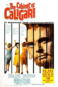Постер к фильму «Кабинет доктора Калигари (1962)»