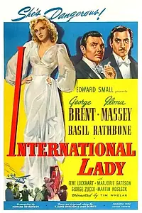 Главный постер фильма «Интернациональная леди (1941)»
