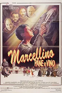 Главный постер фильма «Марчеллино, хлеб и вино (1991)»