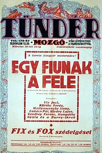 Постер к фильму «Egy fiúnak a fele (1924)»