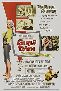 Постер к фильму «Девчачий город (1959)»