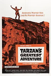 Постер к фильму «Большое приключение Тарзана (1959)»
