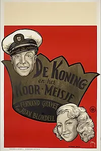 Главный постер фильма «Король и хористка (1937)»