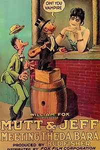 Главный постер мультфильма «Meeting Theda Bara (1918)»
