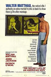 Постер к фильму «Тайная жизнь американской жены (1968)»
