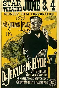 Главный постер фильма «Доктор Джекилл и Мистер Хайд (1920)»