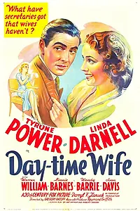 Главный постер фильма «Дневная жена (1939)»