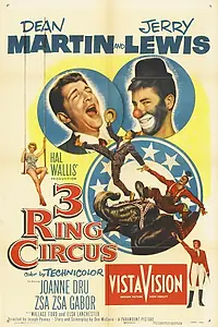 Главный постер фильма «Цирк с тремя аренами (1954)»