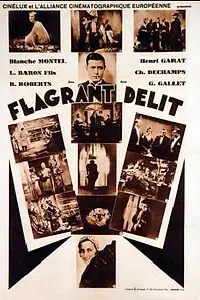 Постер к фильму «Flagrant délit (1931)»