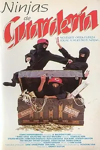 Постер к фильму «Маленькие ниндзя (1990)»