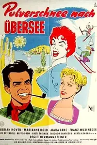 Постер к фильму «Pulverschnee nach Übersee (1956)»