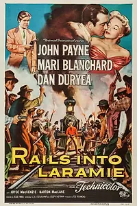 Постер к фильму «В Ларамию по рельсам (1954)»