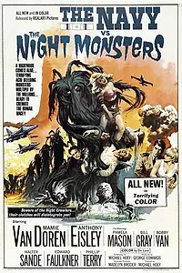 Главный постер фильма «Флот против ночных чудовищ (1966)»